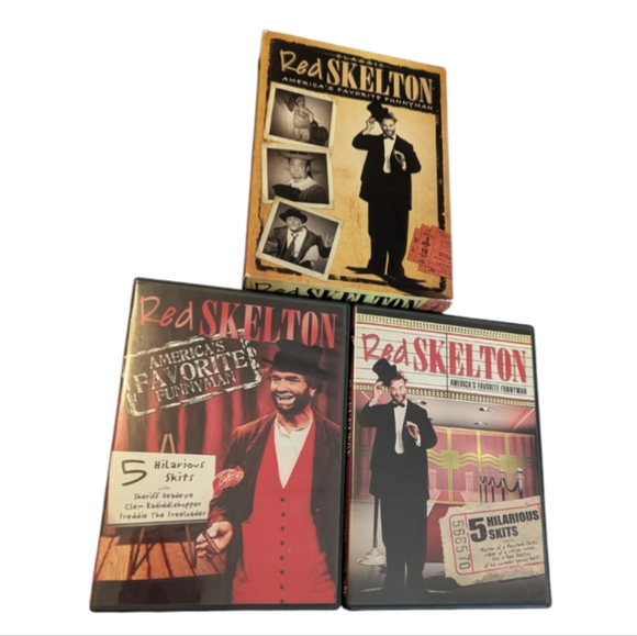 Red Skelton: America's Favorite Funnyman, 2007, Two-Disc DVD - Picture 1 of 6